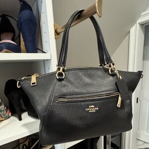 Coach Small Black Satchel